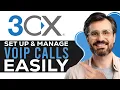 3CX Phone System Tutorial for Beginners Set Up Manage VoIP Calls Easily