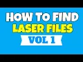 Finding Laser Files to use with your Glowforge or other lasers