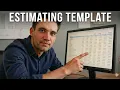 Build Your Own Excel Estimating Template - Step-by-Step Guide