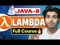 Master Java Lambda Expressions in 90 Mins Java 8 Lambda Expressions Full Course Java Tutorial