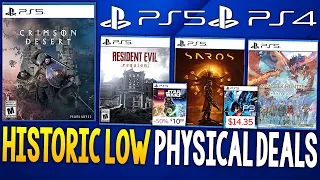 ABSOLUTELY AWESOME HISTORIC LOW PHYSICAL PS5 GAME DEALS MORE GREAT PHYSICAL PS5 DEALS AND SALES