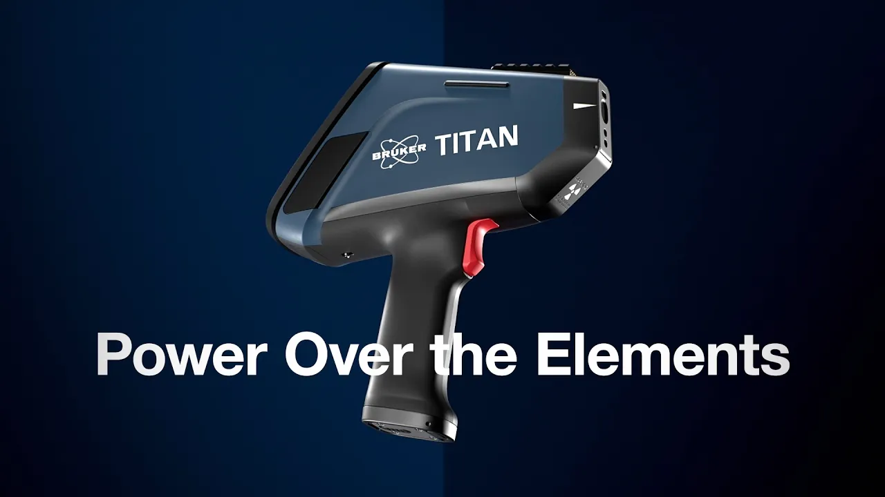 Bruker TITAN Handheld XRF 3D video