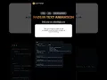 CSS Fade in Text Animation