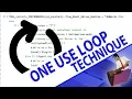 One Use Loop Technique FileMaker s