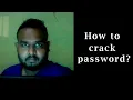 Ethical Hacking in sinhala - How to crack password Sinhala Explanation