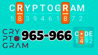 CRYPTOGRAM level 965 966