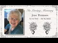 Judy Peterson Funeral Service