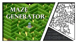 Random maze generator Explanation and source code