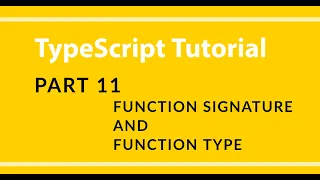 Part 11 - TypeScript