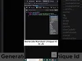 Generating Random UID in JS No External Library