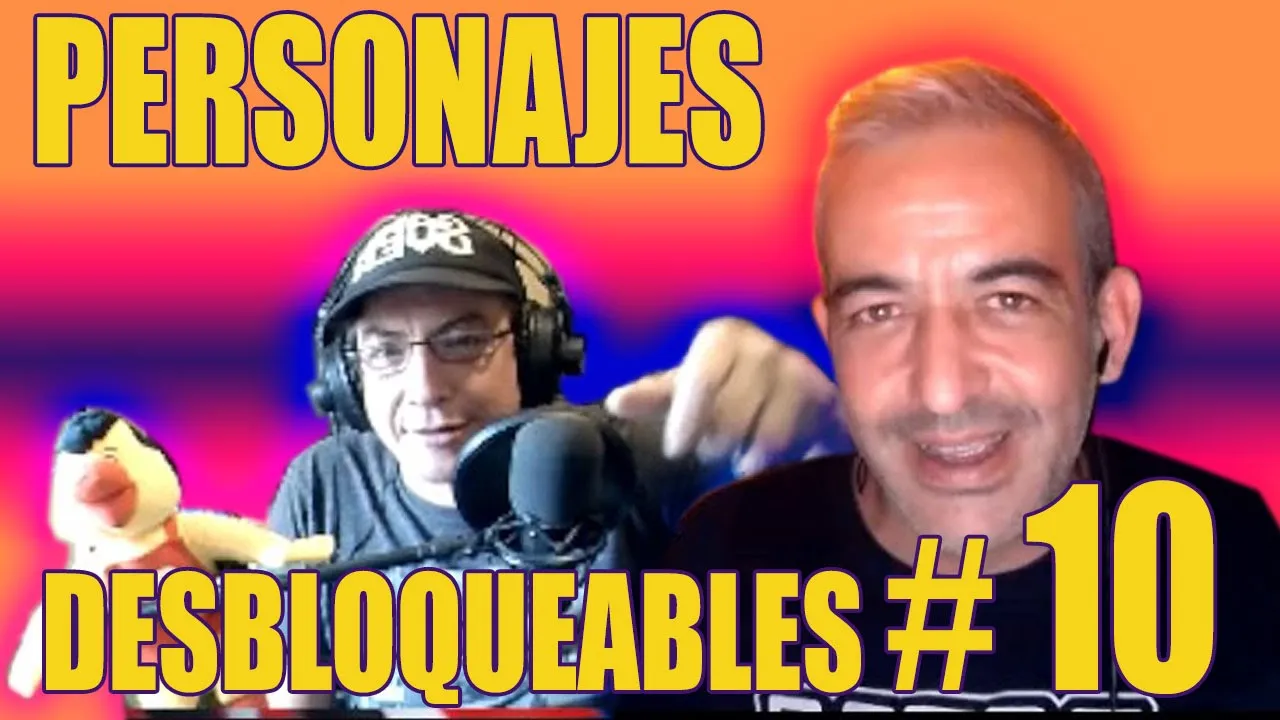 Personajes Desbloqueables #10 Fernando Gil, Del Canal @RetroCabeza (Video Jugador de Corazón )