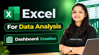 Professional Dashboard Creation In Excel | Excel For Data Analysis | Lecture 6 | Data Analytics