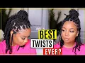 SHOULDER LENGTH TWIST YESSS HAIR APPROVED Outre X-Pression Twisted Up Springy Afro Twist