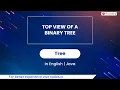 Top View Of A Binarytree Module Trees In English Java - 28