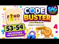 CODE BUSTER level 53 54