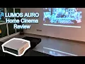 This LUMOS AURO Projector cost less than S 300 and comes with Dolby Surround Sound