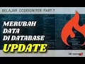 Belajar CodeIgniter Part 7 - EDIT UPDATE DATA DATABASE