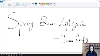 Spring Bean Lifecycle - Java Config