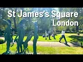 LONDON St James's Square 🇬🇧 Private Garden Tour 4K