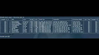 Data Mining Cryptocurrency prices with Python Selenium Pandas and BeautifulSoup
