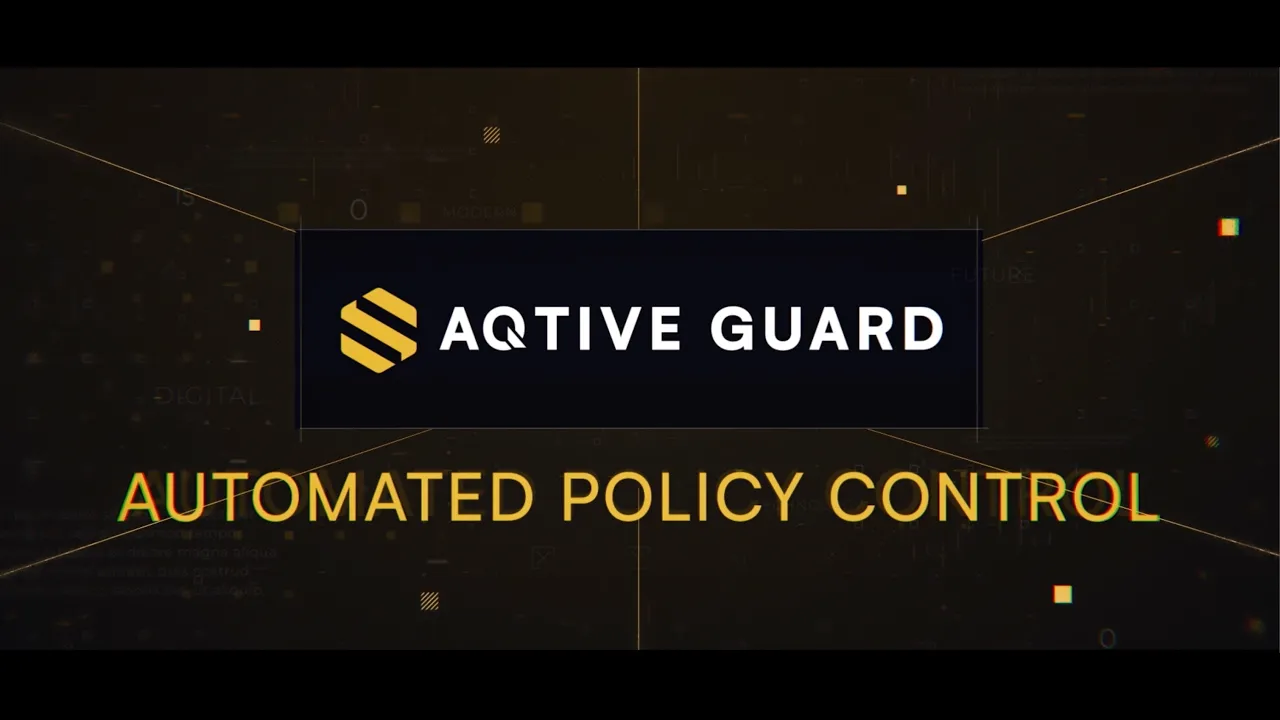 SandboxAQ AQtive Guard promo video