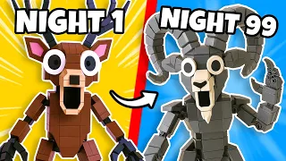 I built EVERY 99 NIGHTS IN THE FOREST Character in LEGO…