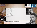🎹 You Are The Reason - Calum Scott Piano Backing Track with chords and lyrics