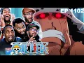 KUMA IS ON A RAMPAGE One Piece Ep 1102 Reaction