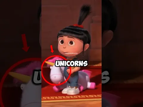 Why is Agnes SO obsessed with unicorns? #shorts #despicableme