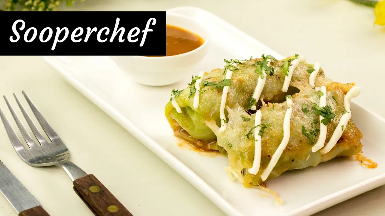 Cabbage Enchiladas Recipe By SooperChef