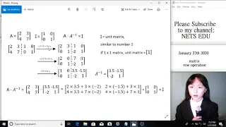 Math Python Series 18 - Matrix Row Operations