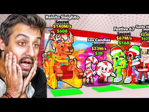 Video Thumbnail: Έκλεψα τα πιο ΣΠΑΝΙΑ ΧΡΙΣΤΟΥΓΕΝΝΙΑΤΙΚΑ BRAINROT! *o ADMIN μου έδωσε ΑΠΕΙΡΗ ΤΥΧΗ*