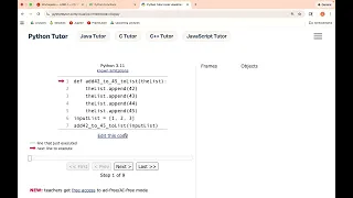 Modify a Python List in a Function CS105 at UIUC