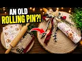 DIY Fall Rolling Pin Decor Easy Vintage Farmhouse Craft