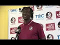 FSU Football Newcomer Interviews Freshman DB Jamari Howard on track life square one coaches