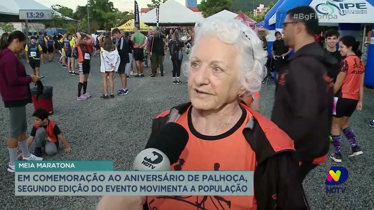 Segunda edição da meia maratona movimentou a Pedra Branca em Palhoça
