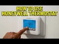Honeywell Home Thermostat - How to Use