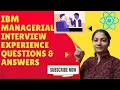 Managerial Interview Questions 2025