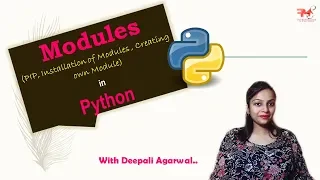 Modules in Python How to Create a Module Installation of Modules PIP Quiz Q1 Hindi