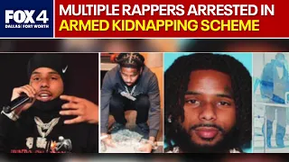 Rappers arrested in Dallas for alleged kidnapping scheme