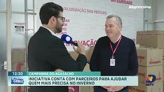 Campanha do Agasalho do Grupo ND mobiliza empresas em SC