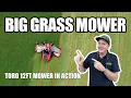 This 12-Foot Diesel Mower DOMINATES Overgrown Fields Toro 7500-D 144 Cut Test on Baseball Field