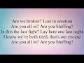 Khalid - Bluffin (Lyrics)
