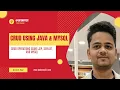 CRUD Operations using JSP Servlet and MySQL Part - 1 Step-by-Step Full Tutorial