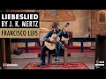 Liebeslied by J K Mertz performed by Francisco Luis on a 2024 Marco Bortolozzo classical guitar