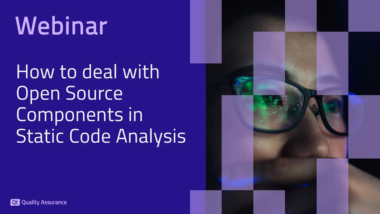 Webinar: How to deal with Open Source Components in Static Code Analysis