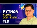 Multiple Ways To Solve Even Odd Program In Python