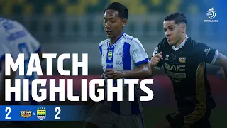 mini highlight bri super league dewa united fc vs persib bandung week 28