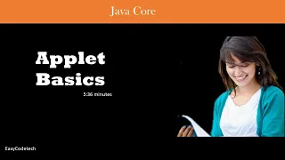 Learn Applet Basics EasyTechCode