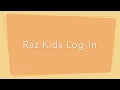 How to sign into Raz Kids